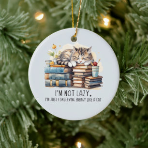 Décoration En Céramique Je ne suis pas un chat mignon