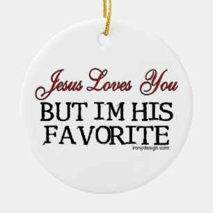 Décoration En Céramique Jésus Vous Aime Favorite