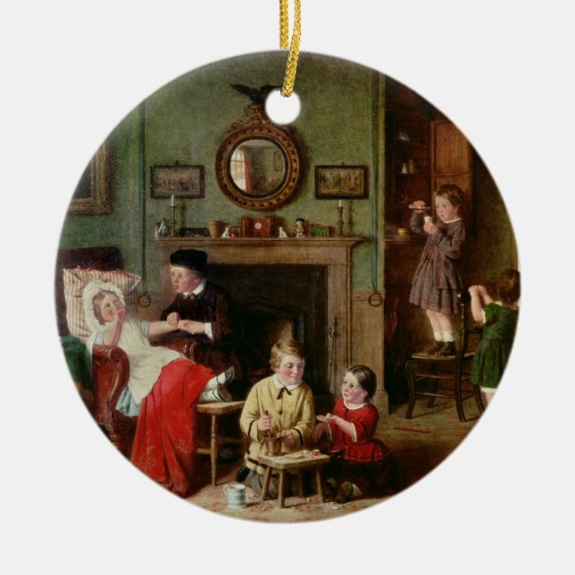 Décoration En Céramique Jeu aux médecins (Devant)