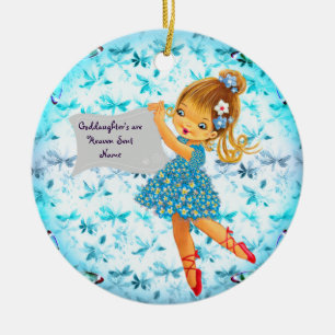 Décoration En Céramique Joli cadeau Flower Godgirl personnalisé