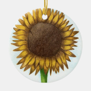 Décoration En Céramique Joli tournesol