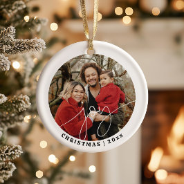Décoration En Céramique Joy Minimalist Famille Noël 2023 cadeau de vacance
