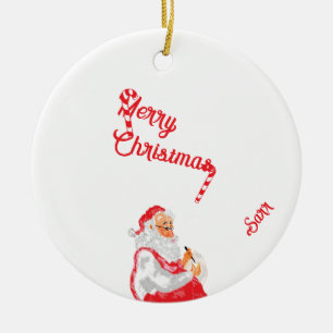 Décoration En Céramique : Joyeux Noël