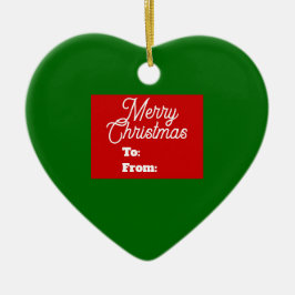 Décoration En Céramique Joyeux Noël