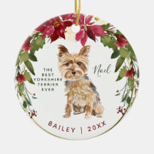 Joyeux Noël Yorkshire Terrier | Ajouter une photo 