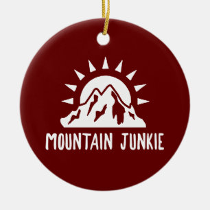 Décoration En Céramique Junkie de montagne