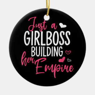 Décoration En Céramique Juste une patronne qui construit son empire femmes