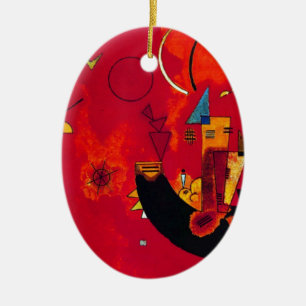 Décoration En Céramique Kandinsky Mit und Gegen