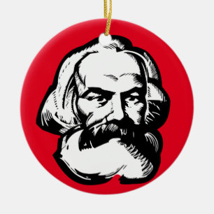 Décoration En Céramique Karl Marx