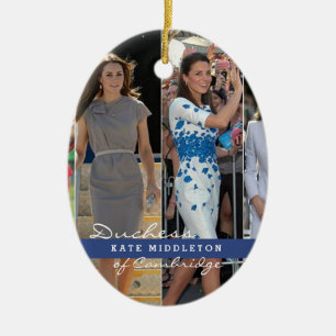 Décoration En Céramique Kate Middleton Prince George