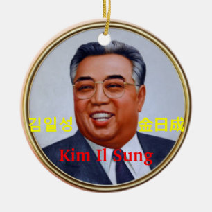Décoration En Céramique Kim Il Sung #2