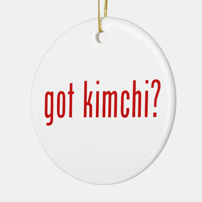 Décoration En Céramique kimchi obtenu ? (Gauche)