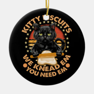 Décoration En Céramique Kitty Biscuits Nous Emmenons Em Vous Avez Besoin D