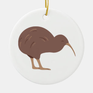 Décoration En Céramique Kiwi néo-zélandais