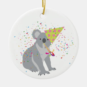 Décoration En Céramique Koala - Animaux ayant une fête