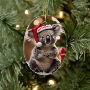 Décoration En Céramique "Koala Kris Kringle : Noël en dessous"