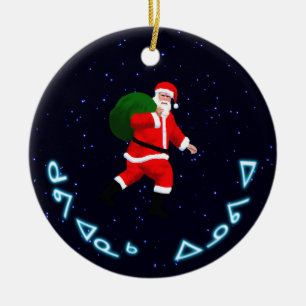 Décoration En Céramique Kuvianak Innovia - Père Noël