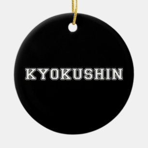 Décoration En Céramique Kyokushin Karate