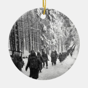 Décoration En Céramique La Bataille De La Bulge
