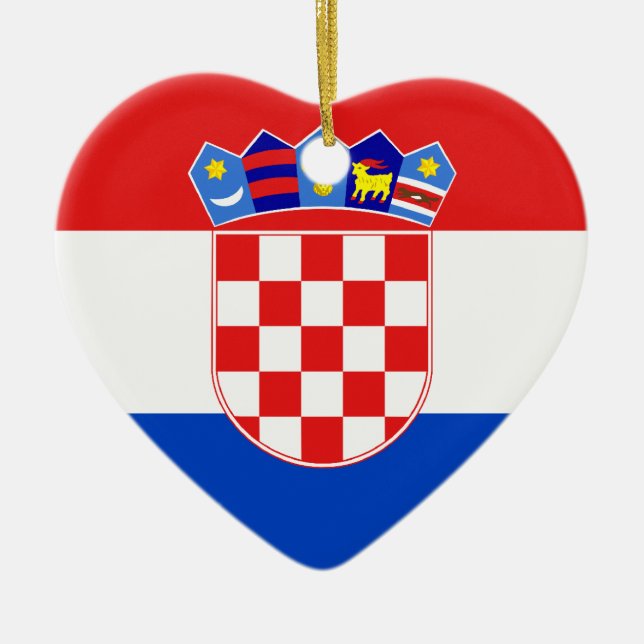 Décoration En Céramique La Croatie, Croatie (Devant)