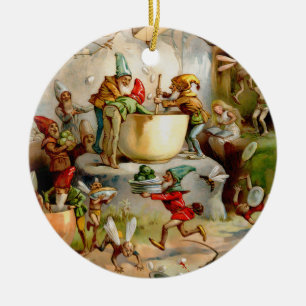 Décoration En Céramique La cuisine des Gnomes - 1895