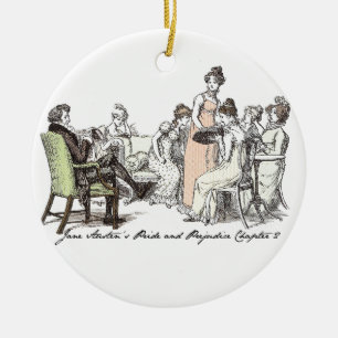 Décoration En Céramique La famille Bennet - Jane Austen Pride & Prejudice