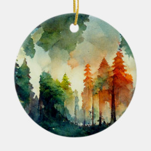 Décoration En Céramique La forêt (nature)