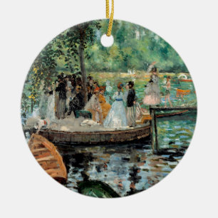 Décoration En Céramique La Grenouillère Auguste Renoir