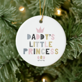 Décoration En Céramique La petite princesse de papa