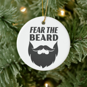 Décoration En Céramique La peur de la barbe