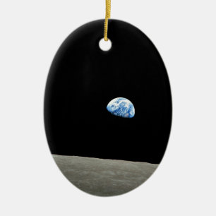 Décoration En Céramique la terre de l'univers lune