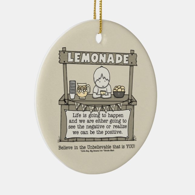 Décoration En Céramique La vie se passe (Droite)