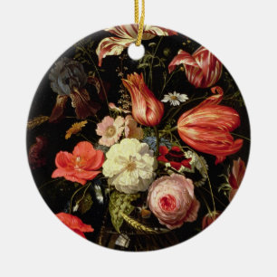 Décoration En Céramique La vie toujours des fleurs sur un rebord