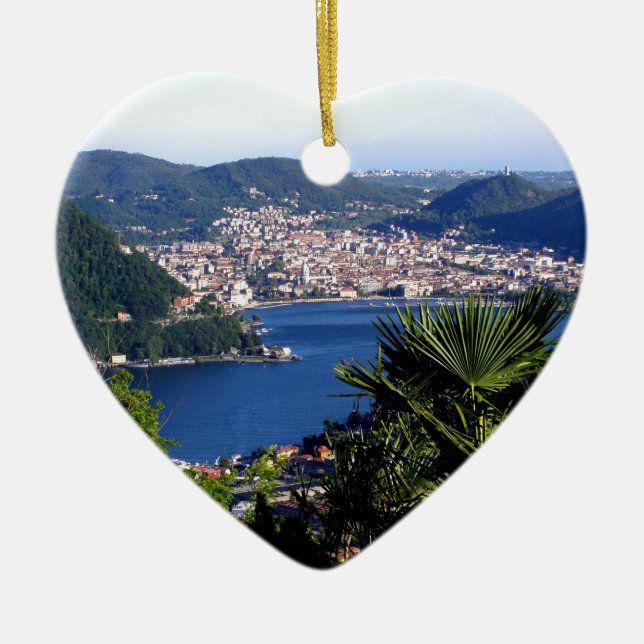 Décoration En Céramique Lac 2 Como (Devant)