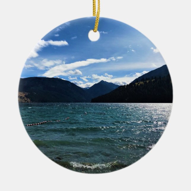 Décoration En Céramique Lac Wallowa (Devant)