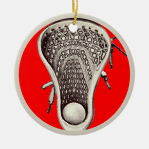 Décoration En Céramique Lacrosse Lecteur Personnalisé 2025 Keepsaké