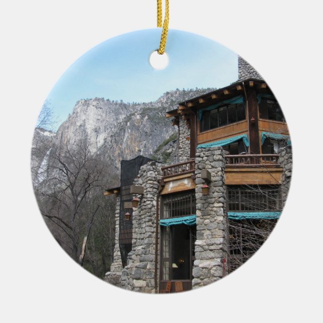 Décoration En Céramique L'Ahwahnee- Yosemite (Devant)