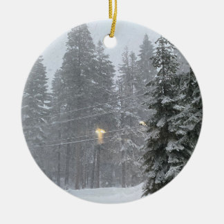 Décoration En Céramique Laisse-Le Neiger !