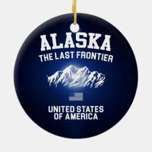 Décoration En Céramique L'Alaska La Dernière Frontière