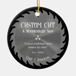 Décoration En Céramique Lame de scie de menuisier