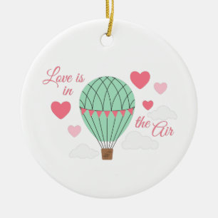 Décoration En Céramique L'amour dans l'air