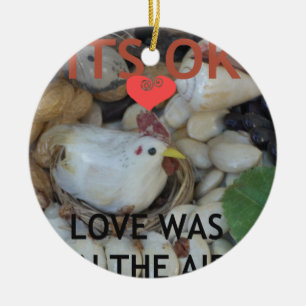 Décoration En Céramique L'amour était dans l'air