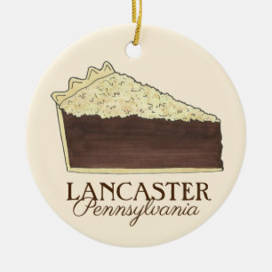 Décoration En Céramique Lancaster Pennsylvania PA Dutch Shoo Pie