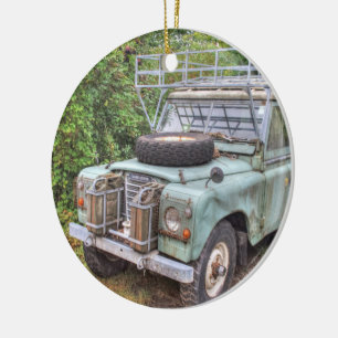 Décoration En Céramique Land Rover série III 109
