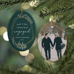 Décoration En Céramique Laurel Leaf photo de Noël