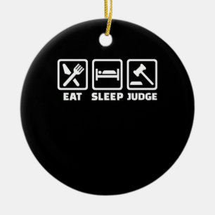 Décoration En Céramique L'avocat Mange Sleep Juge