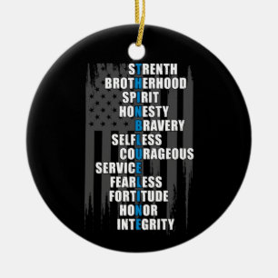 Décoration En Céramique Law Enforcement