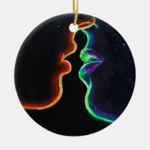 Décoration En Céramique Le baiser