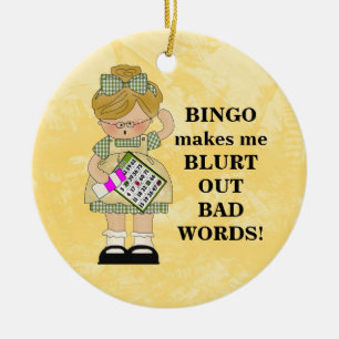 Décoration En Céramique Le bingo-test m'incite à ornementer