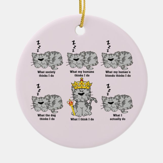 Décoration En Céramique Le chat (Devant)